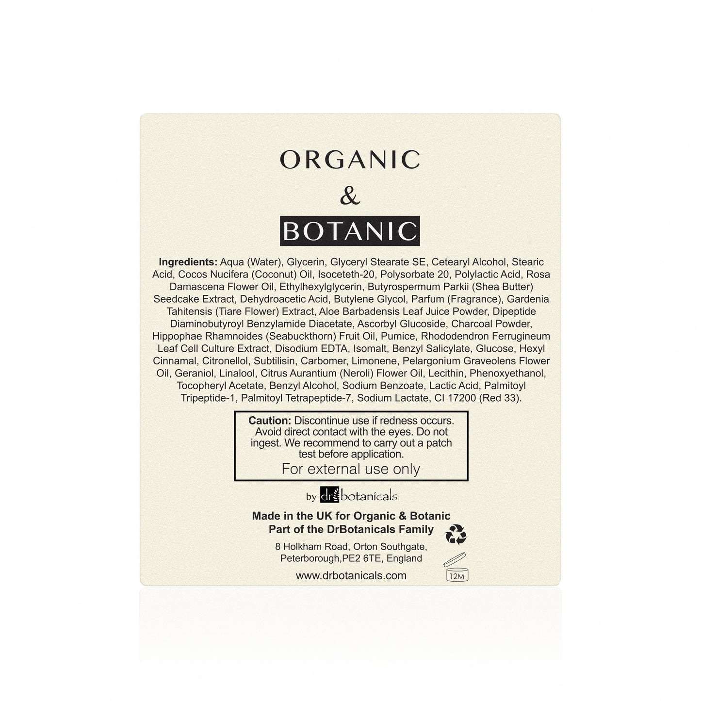 Limited Edition Madagascan Coconut Rejuvenating Night Moisturiser - Dr. Botanicals Skincare