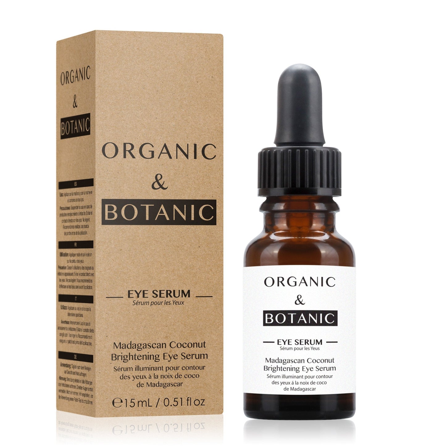 Madagascan Coconut Brightening Eye Serum - Dr. Botanicals Skincare