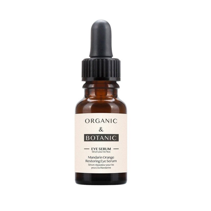 Mandarin Orange Brightening Eye Serum - 15ml - Depuffing & Hydrating with Vitamin C, Aloe Vera, & Sea Buckthorn for Radiant, Youthful Eyes - Dr Botanicals