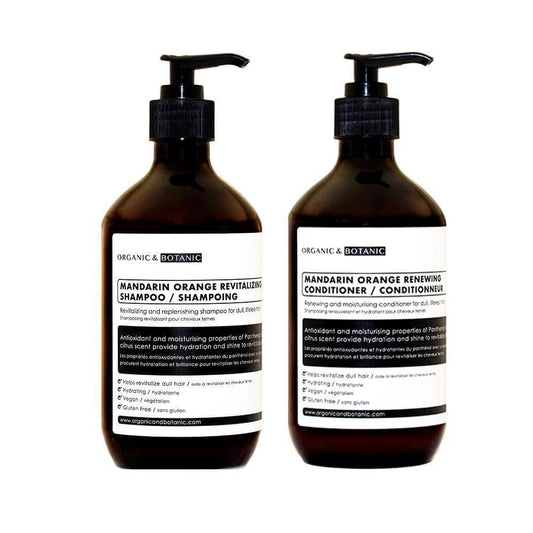 Mandarin Orange Shampoo & Conditioner Kit