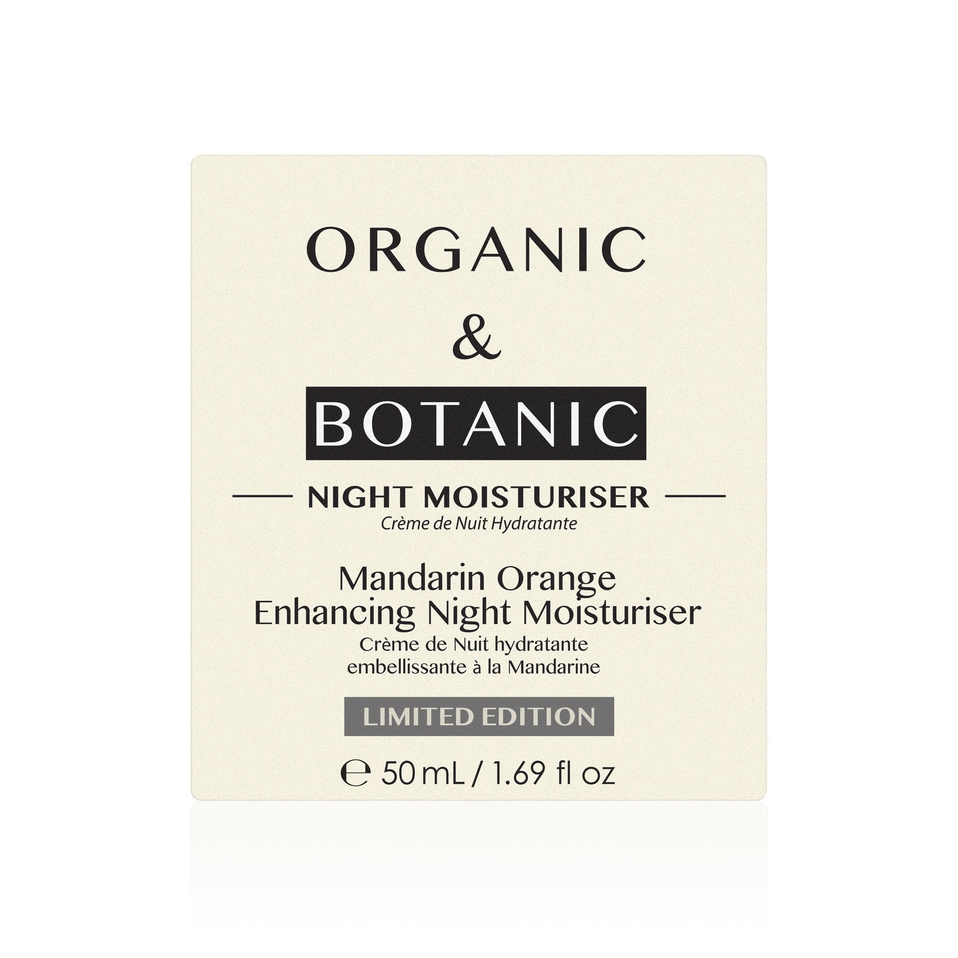 Limited Edition Mandarin Orange Enhancing Night Moisturiser - Dr. Botanicals Skincare