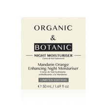 Load image into Gallery viewer, Limited Edition Mandarin Orange Enhancing Night Moisturiser - Dr. Botanicals Skincare
