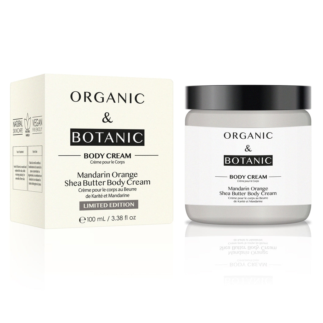 Limited Edition Mandarin Orange Shea Butter Body Cream - Dr. Botanicals Skincare
