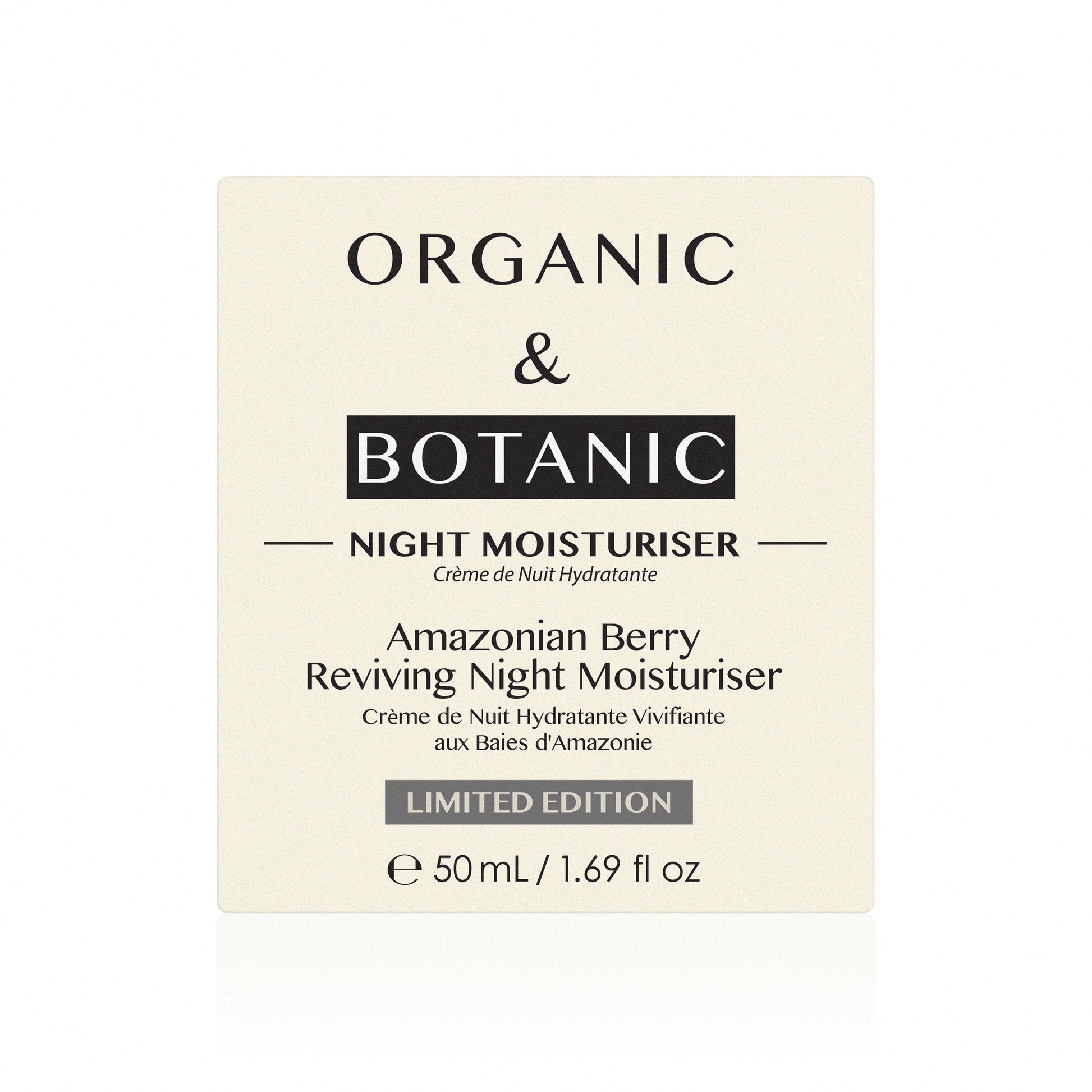 Limited Edition Amazonian Berry Reviving Night Moisturiser - Dr. Botanicals Skincare