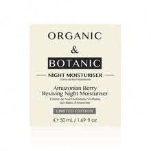 Load image into Gallery viewer, Limited Edition Amazonian Berry Reviving Night Moisturiser - Dr. Botanicals Skincare
