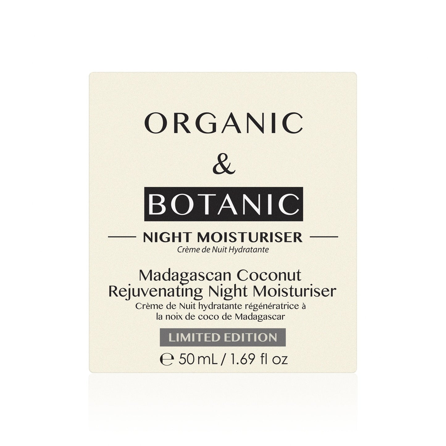 Limited Edition Madagascan Coconut Rejuvenating Night Moisturiser - Dr. Botanicals Skincare