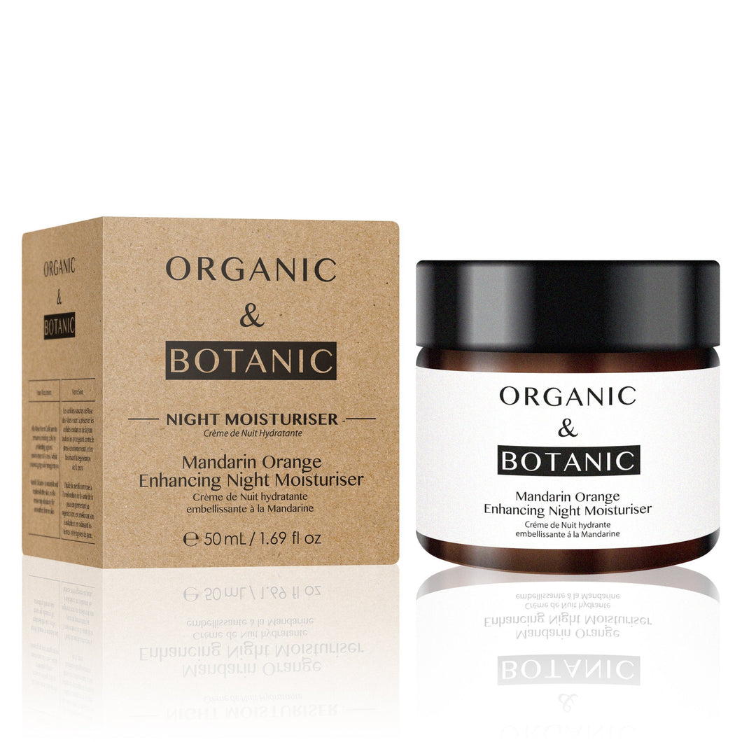 Mandarin Orange Enhancing Night Moisturiser - Dr. Botanicals Skincare