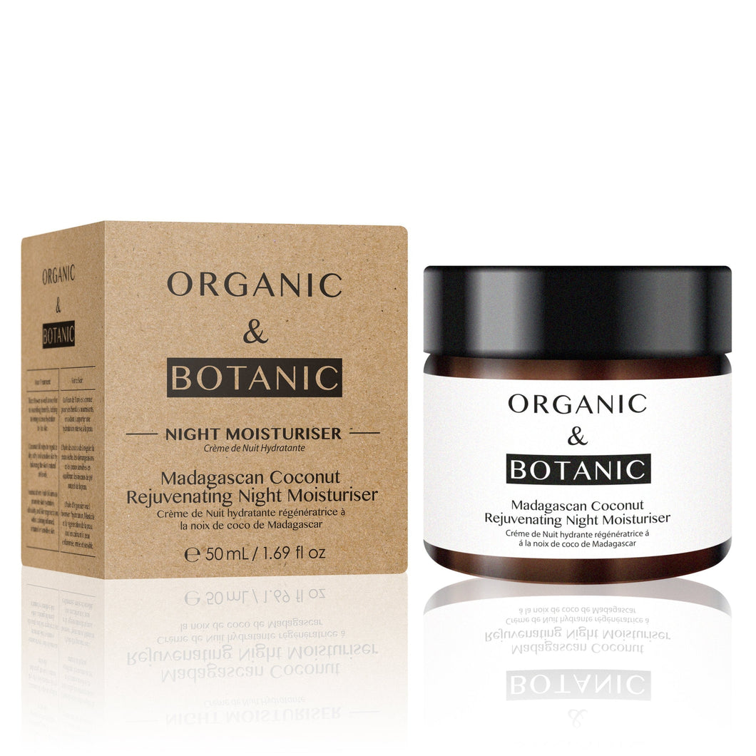 Madagascan Coconut Rejuvenating Night Moisturiser - Dr. Botanicals Skincare