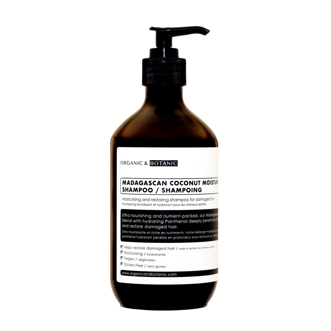 Madagascan Coconut Moisturising Shampoo - Dr. Botanicals Skincare