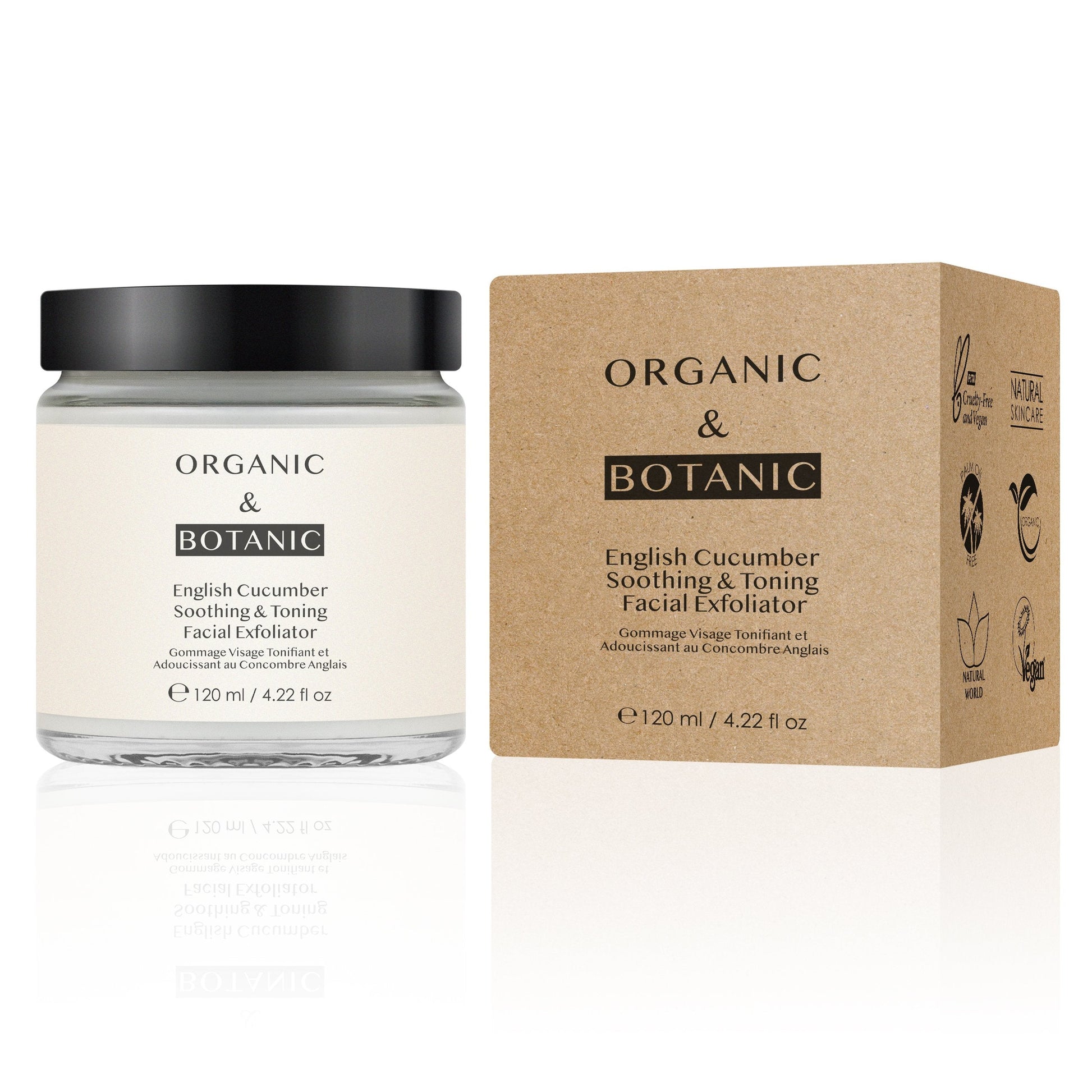 CUCUMBER CLEANSING EXFOLIATOR 120ml - Dr. Botanicals Skincare